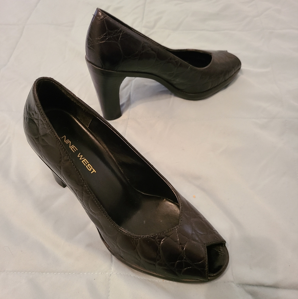 Nine West Black Pumps 6.5